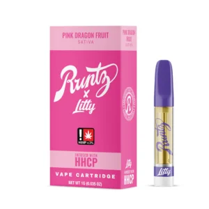 RUNTZ X LITTY – HHC-P INFUSED SATIVA – PINK DRAGON FRUIT